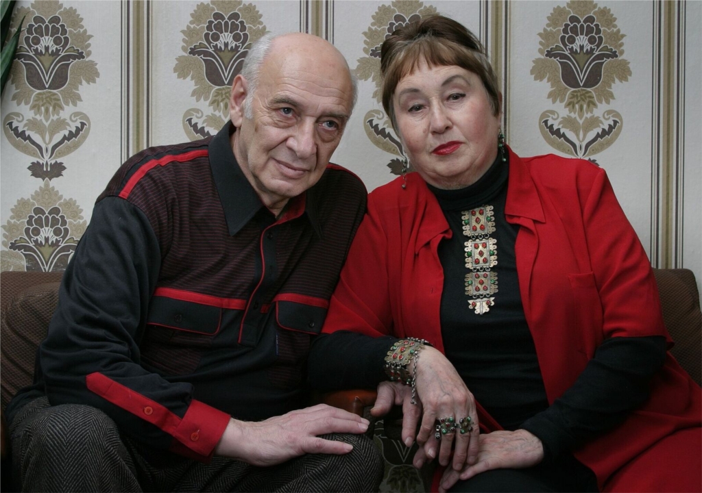 Владимир Циммерлинг с Маргой Силкиной,  2002 г.