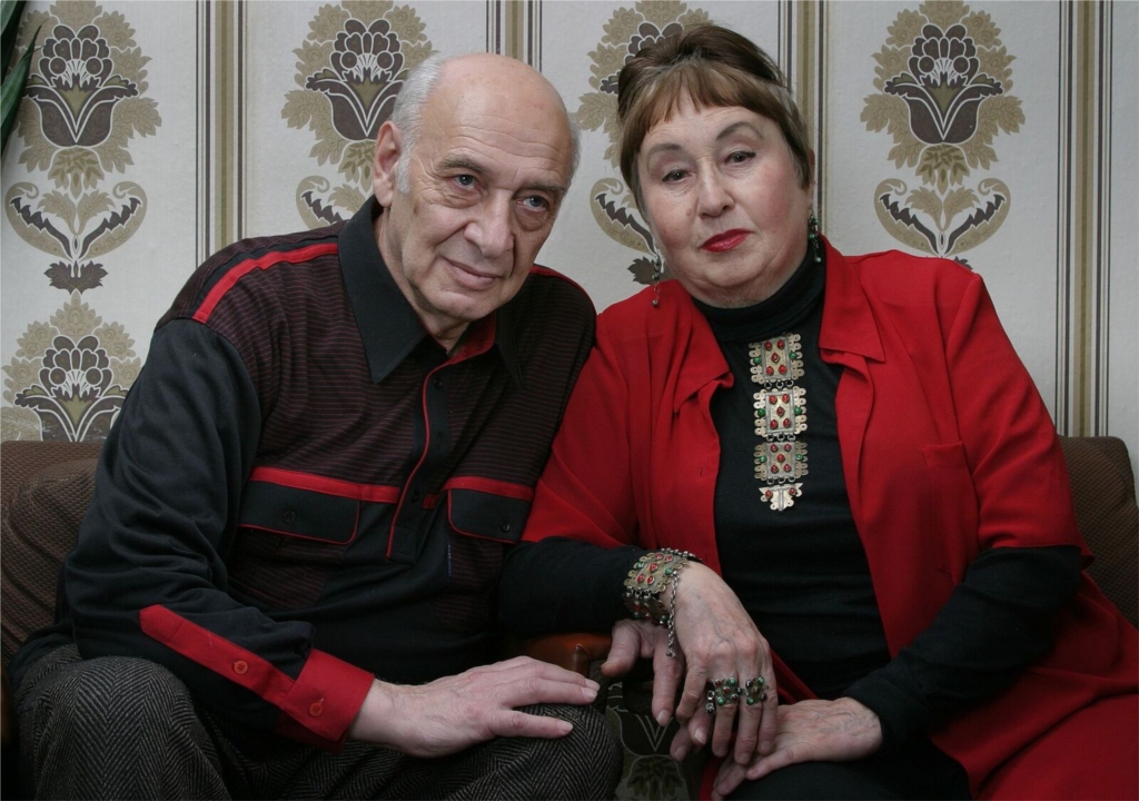 Владимир Циммерлинг с Маргой Силкиной,  2002 г.